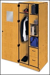 Teacher Wardrobe Solar Oak